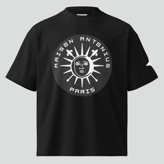 Oversized High Neck T-Shirt - MAISON ANTONIUS - T-Shirt - MAISON ANTONIUS