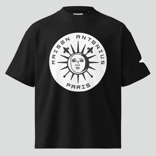 Oversized High Neck T-Shirt - MAISON ANTONIUS - T-Shirt - MAISON ANTONIUS