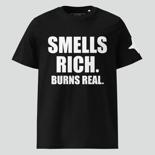 Smells Rich. Burns Real.™ T-Shirt - MAISON ANTONIUS - T-Shirt - MAISON ANTONIUS