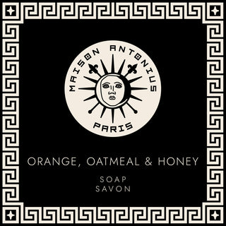 Orange, Oatmeal & Honey Soap - MAISON ANTONIUS