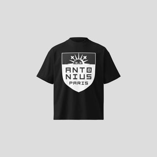 Atelier Oversized High Neck T-Shirt - MAISON ANTONIUS - T-Shirt - MAISON ANTONIUS