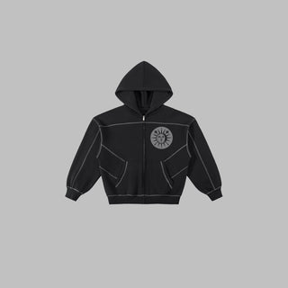 BOXY FLEECE ZIP HOODIE - Maison Antonius® - Maison Antonius®