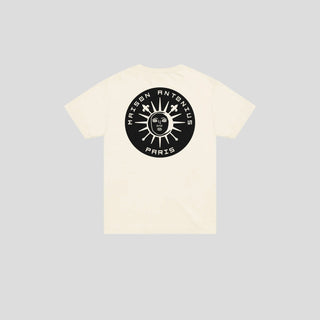 Cotton Jersey T-Shirt with Print - MAISON ANTONIUS - T-Shirt - MAISON ANTONIUS