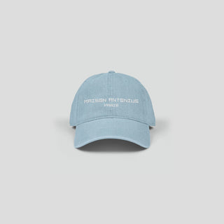 Embroidered Denim Hat - MAISON ANTONIUS - MAISON ANTONIUS
